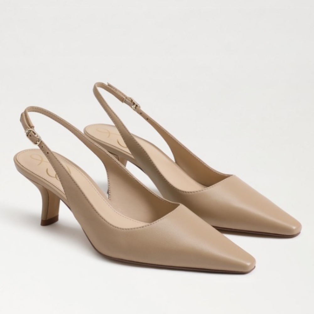 Sam Edelman Bianka Slingback Pumps in Beige